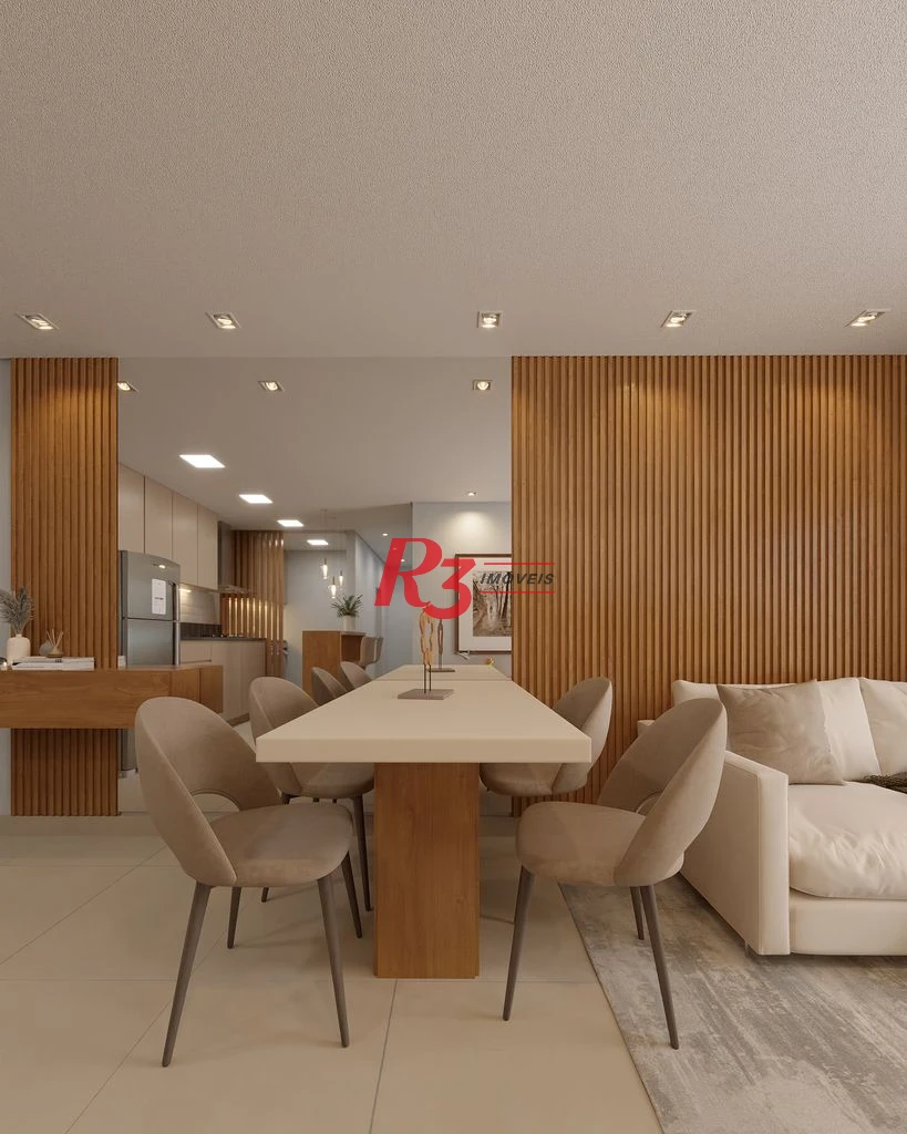 Apartamento com 2 dormitórios à venda, 67 m² por R$ 750.000,00 - Macuco - Santos/SP