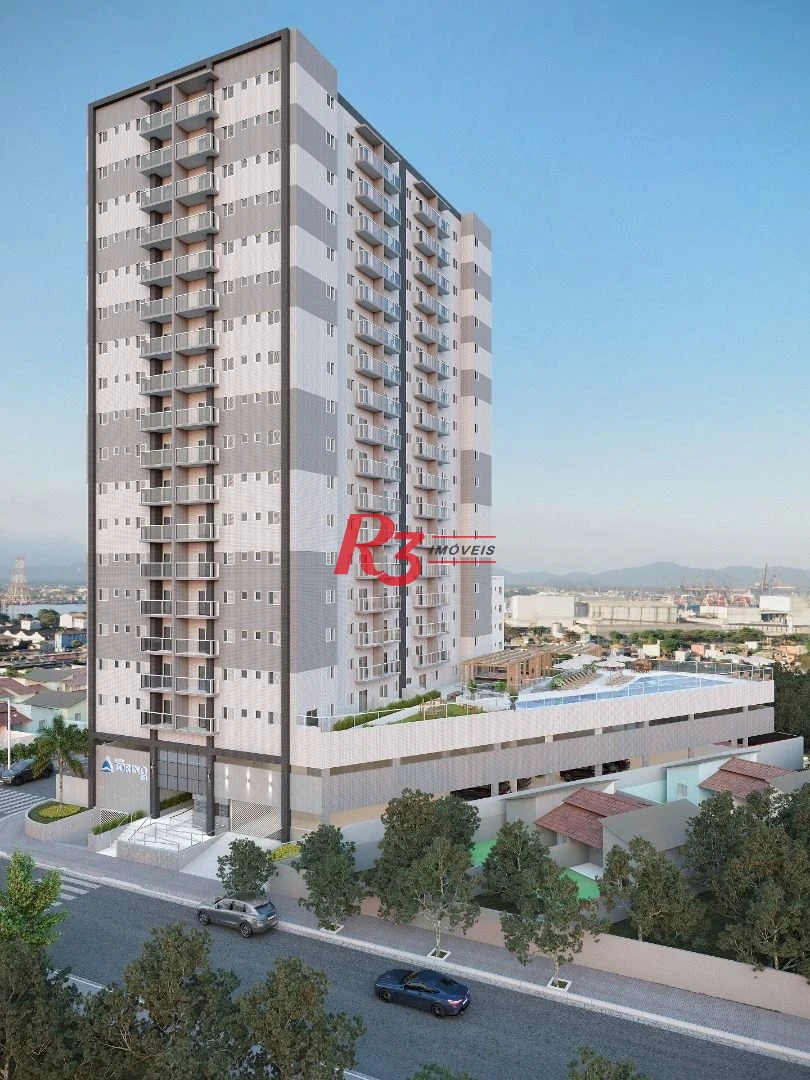 Apartamento com 2 dormitórios à venda, 67 m² por R$ 750.000,00 - Macuco - Santos/SP