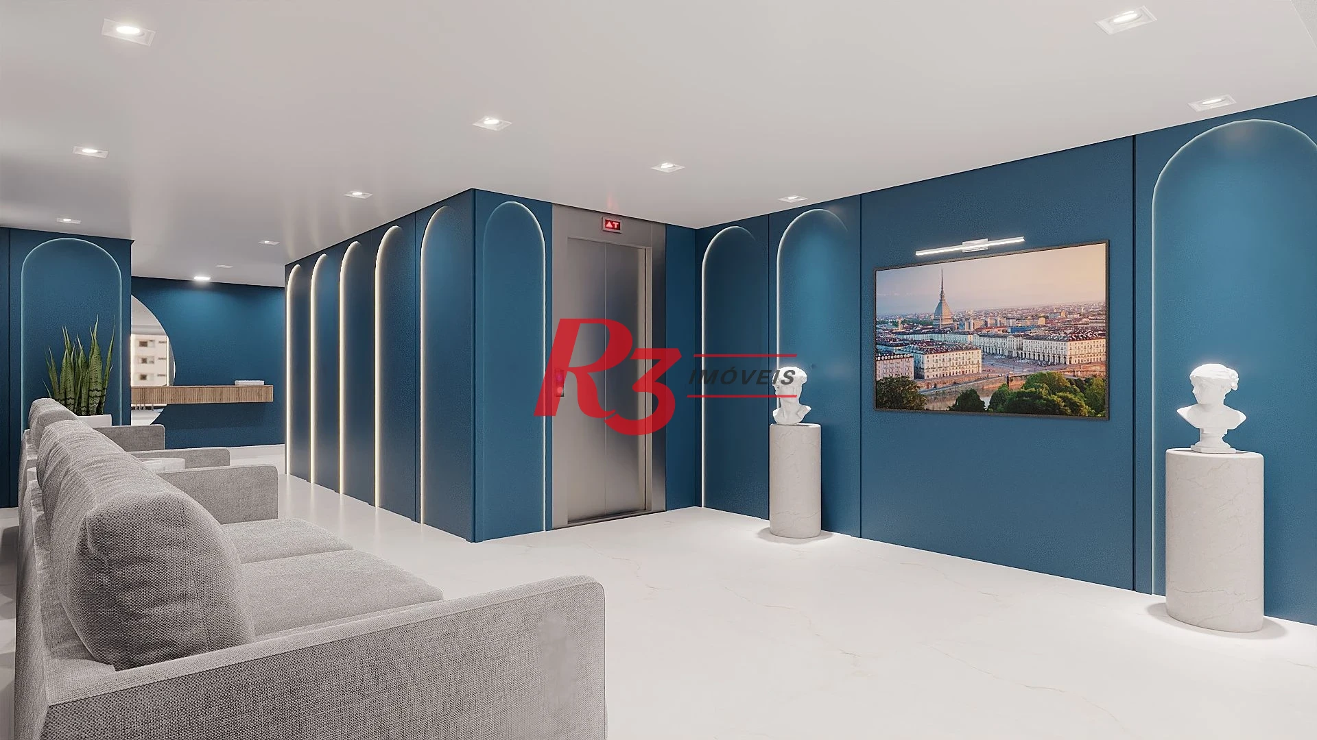 Apartamento com 2 dormitórios à venda, 67 m² por R$ 750.000,00 - Macuco - Santos/SP