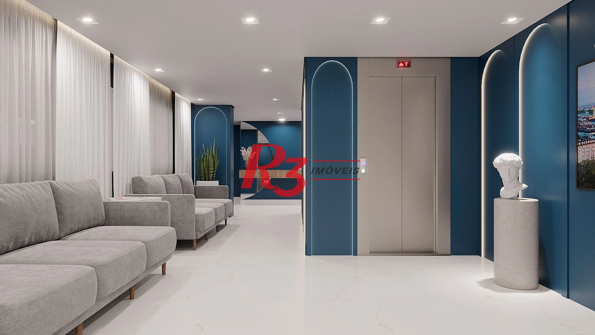 Apartamento com 2 dormitórios à venda, 67 m² por R$ 750.000,00 - Macuco - Santos/SP