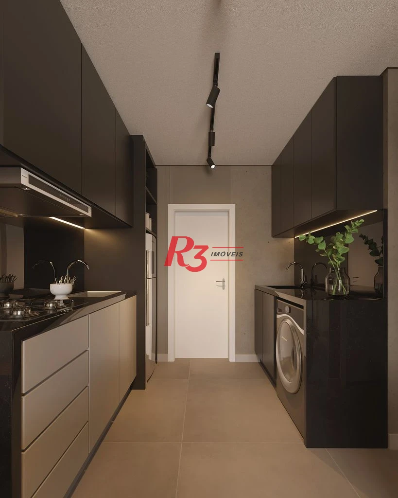 Apartamento com 2 dormitórios à venda, 67 m² por R$ 750.000,00 - Macuco - Santos/SP