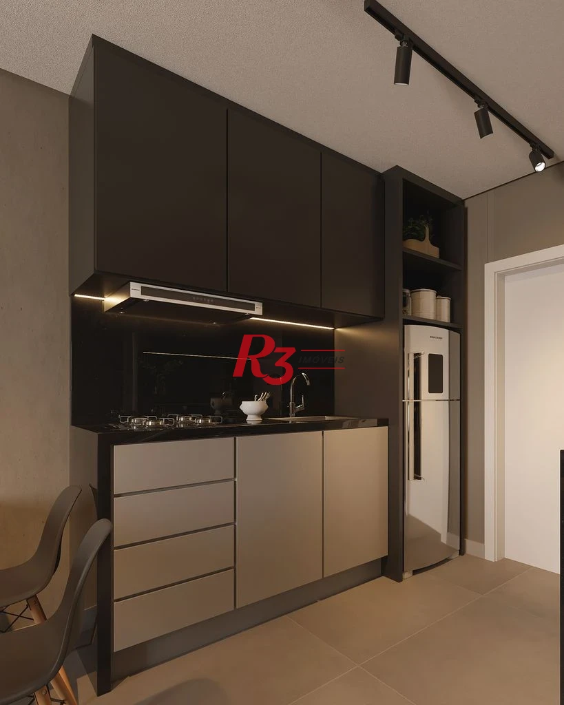 Apartamento com 2 dormitórios à venda, 67 m² por R$ 750.000,00 - Macuco - Santos/SP