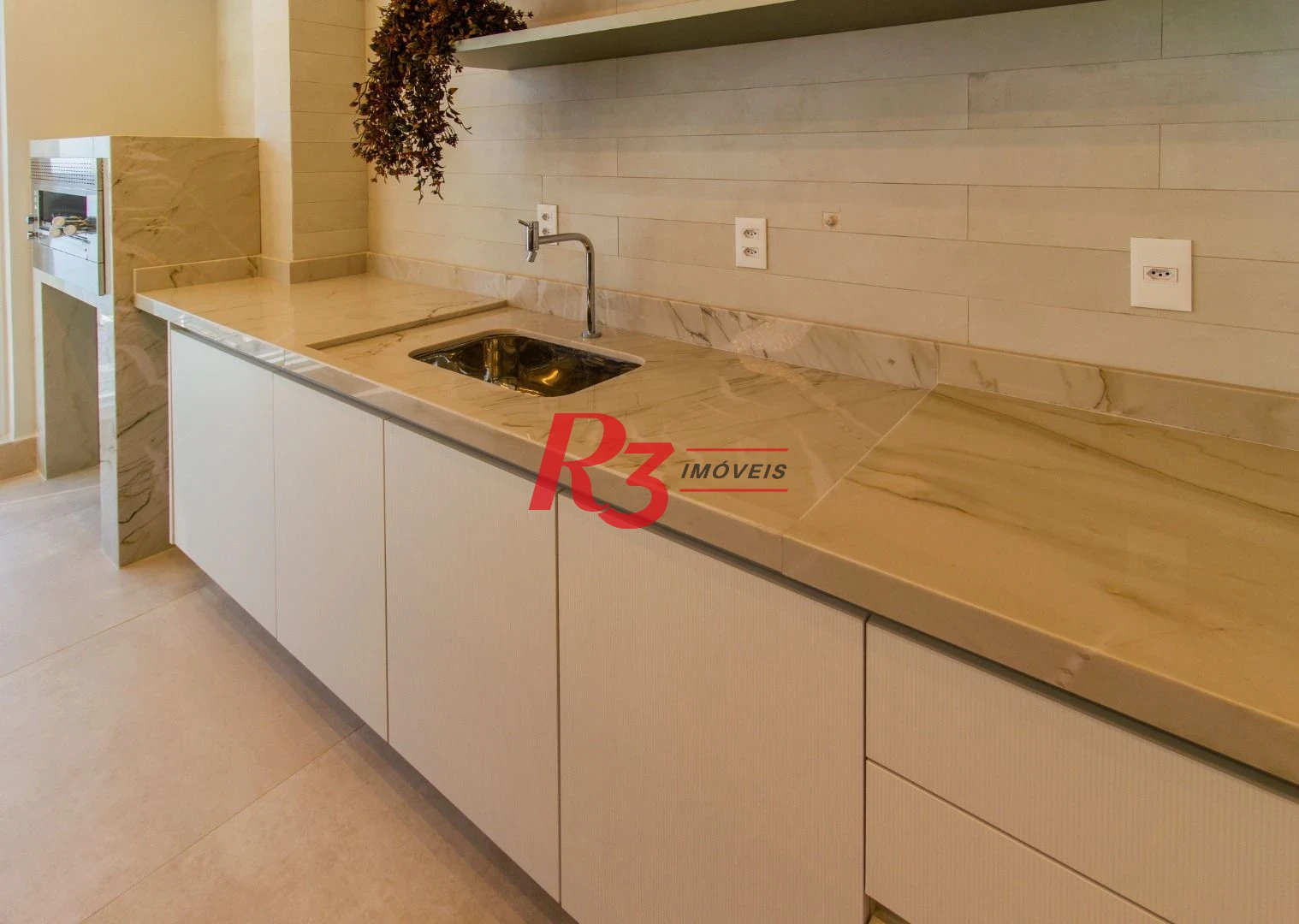 Apartamento com 2 dormitórios à venda, 99 m² por R$ 2.300.000,00 - Aparecida - Santos/SP