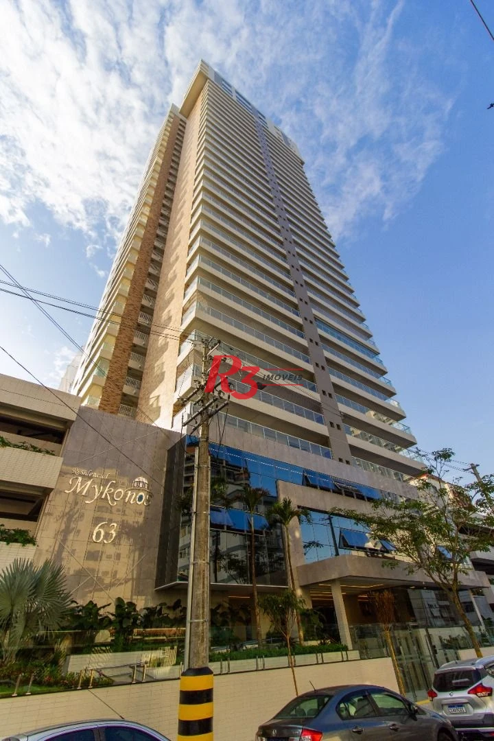 Apartamento com 2 dormitórios à venda, 99 m² por R$ 2.300.000,00 - Aparecida - Santos/SP