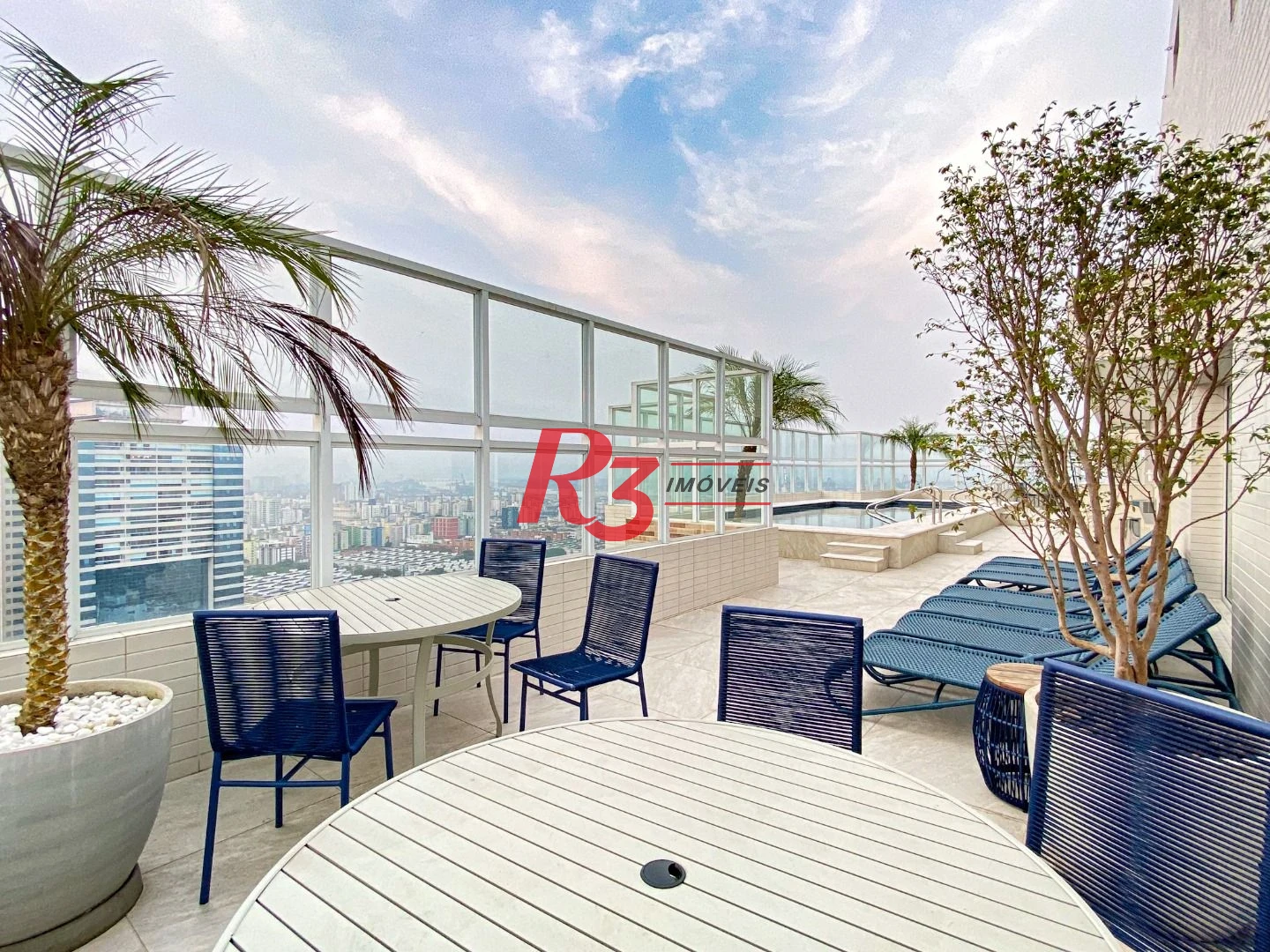 Apartamento com 2 dormitórios à venda, 99 m² por R$ 2.300.000,00 - Aparecida - Santos/SP