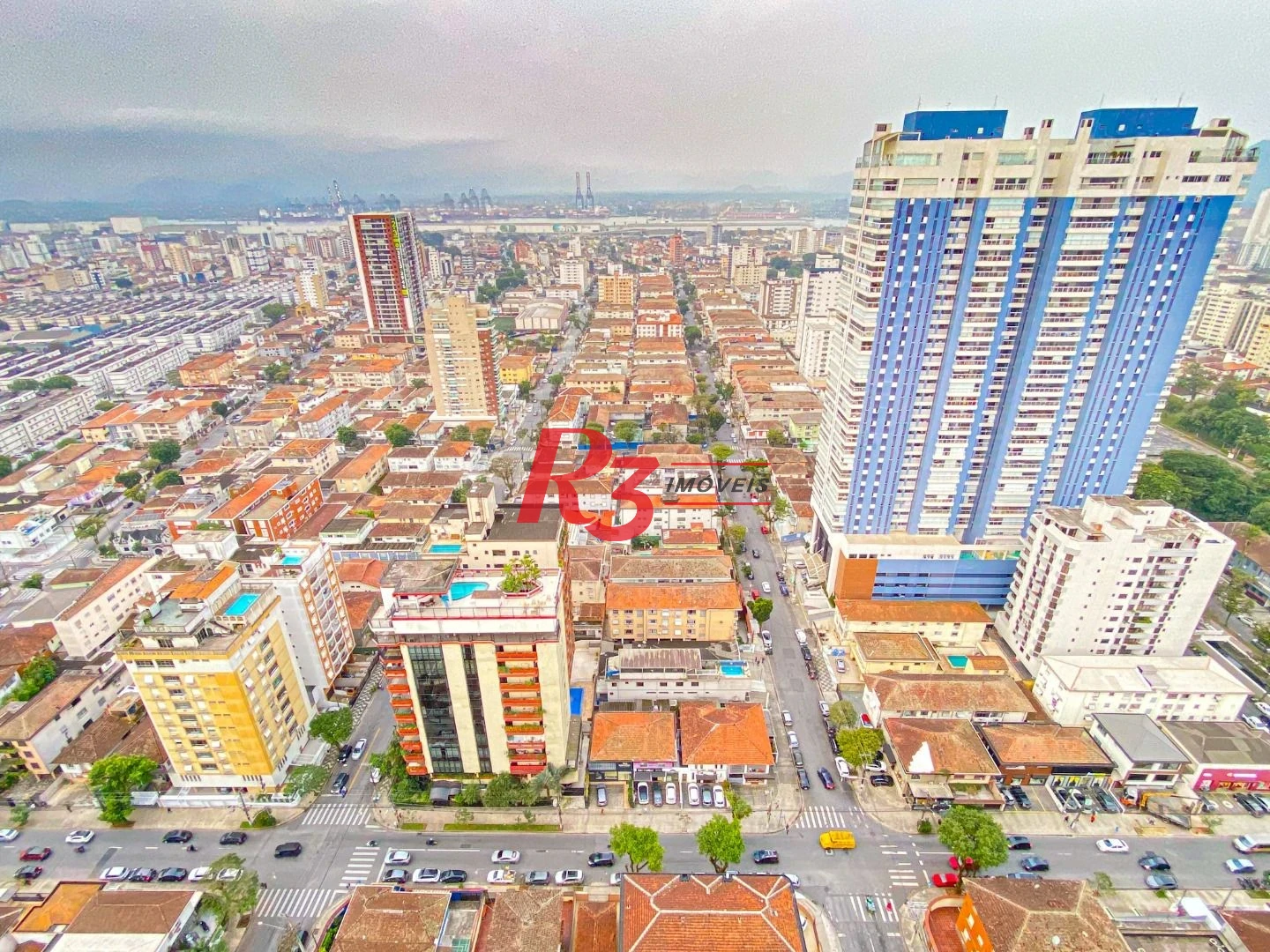 Apartamento com 2 dormitórios à venda, 99 m² por R$ 2.300.000,00 - Aparecida - Santos/SP