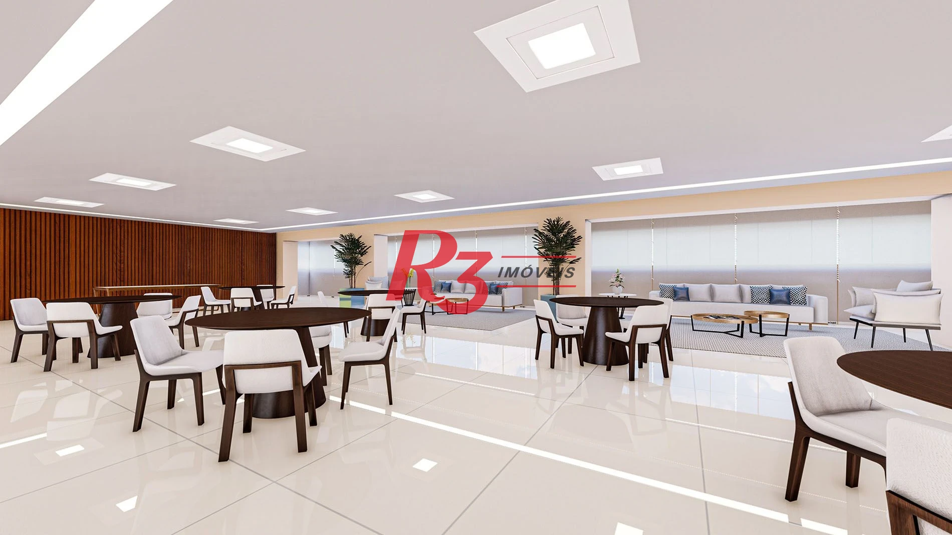 Apartamento com 2 dormitórios à venda, 99 m² por R$ 2.300.000,00 - Aparecida - Santos/SP