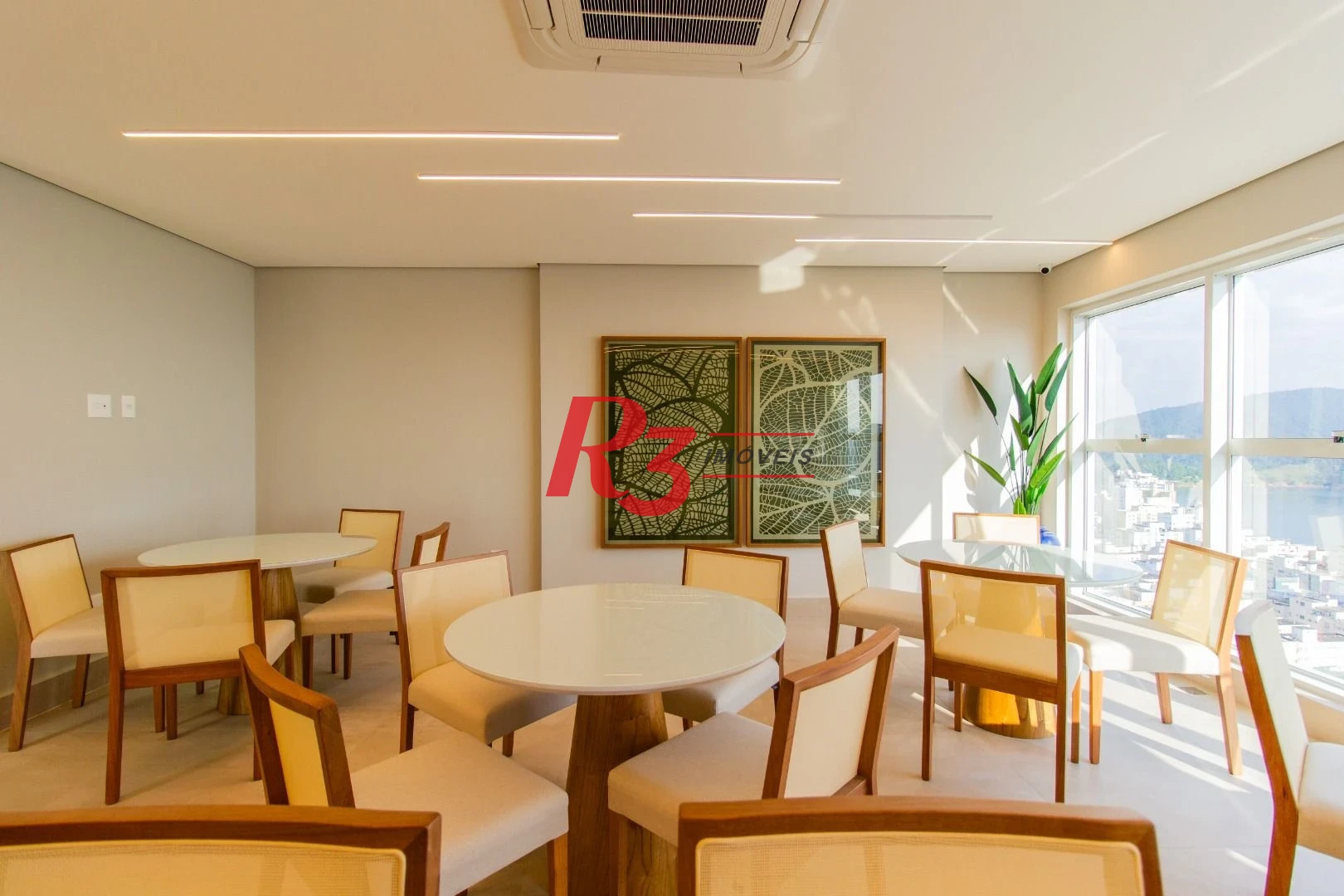 Apartamento com 2 dormitórios à venda, 99 m² por R$ 2.300.000,00 - Aparecida - Santos/SP
