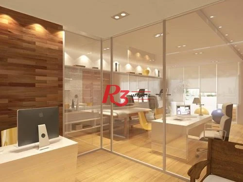 Sala para alugar, 43 m² por R$ 3.200,00/mês - Encruzilhada - Santos/SP