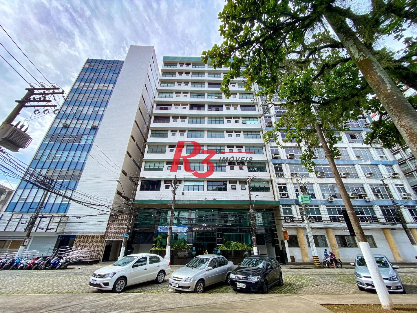 Sala para alugar, 55 m² por R$ 3.000,00/mês - Centro - Santos/SP