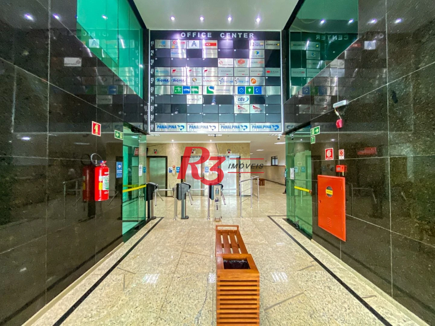 Sala para alugar, 55 m² por R$ 3.000,00/mês - Centro - Santos/SP