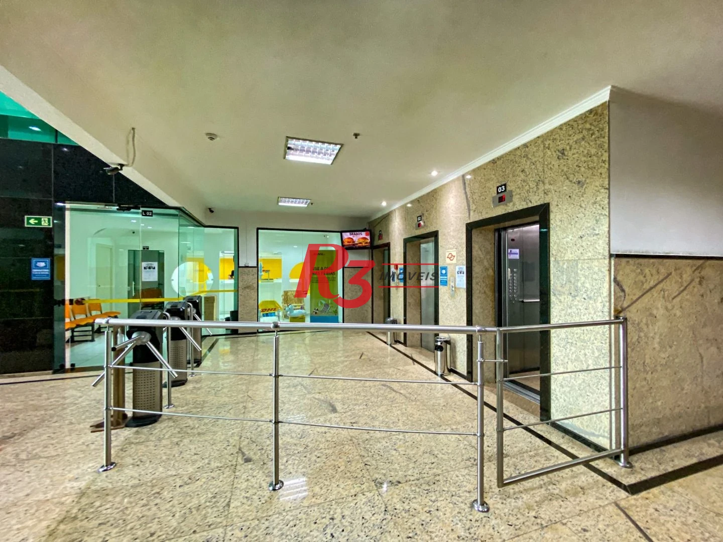 Sala para alugar, 55 m² por R$ 3.000,00/mês - Centro - Santos/SP