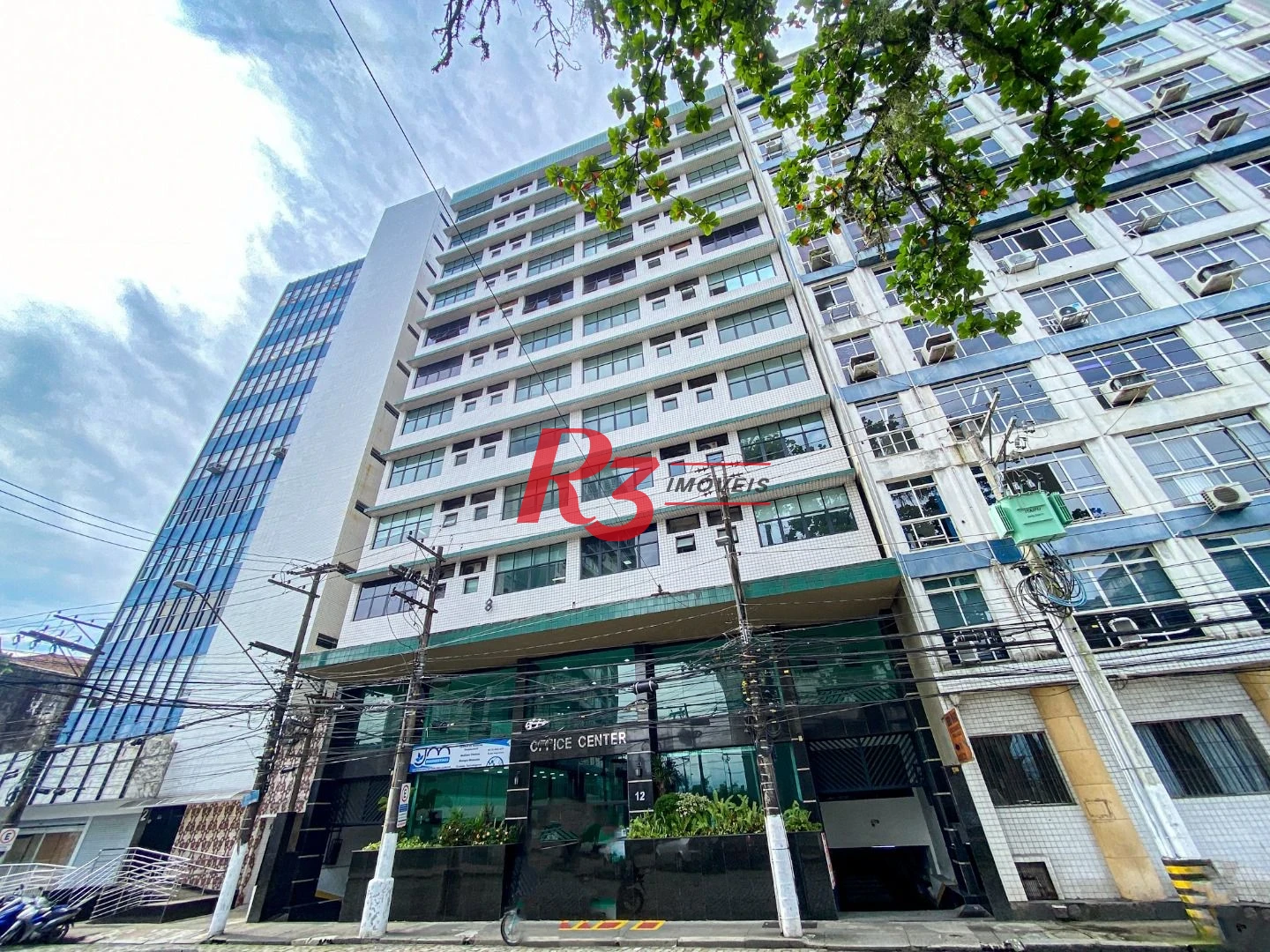 Sala para alugar, 55 m² por R$ 3.000,00/mês - Centro - Santos/SP