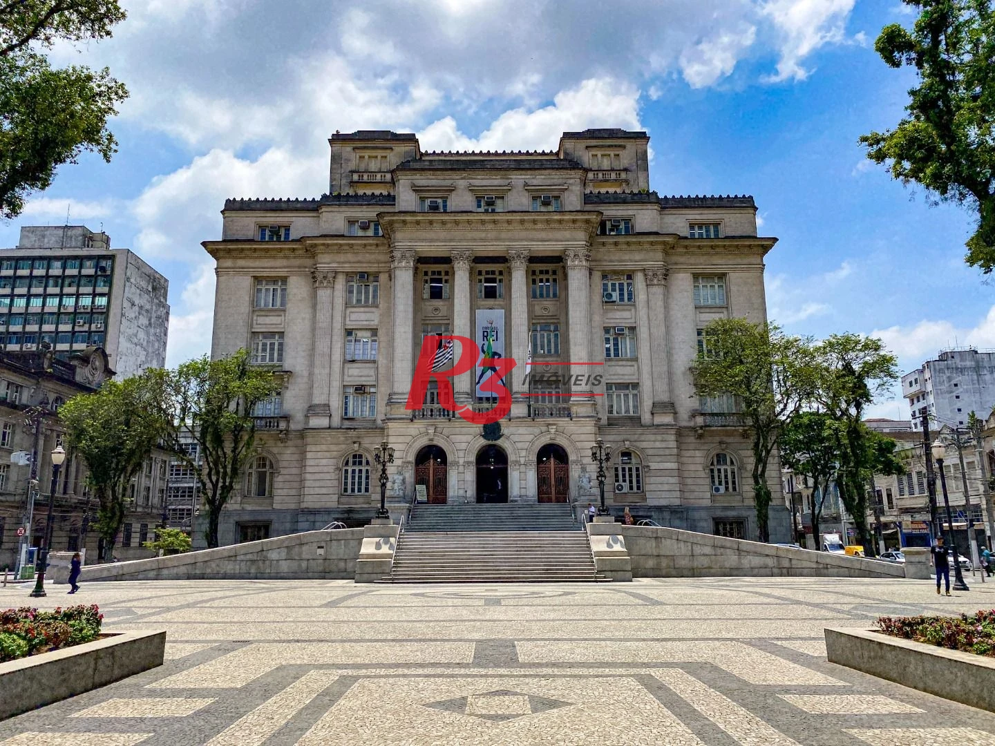 Sala para alugar, 55 m² por R$ 3.000,00/mês - Centro - Santos/SP