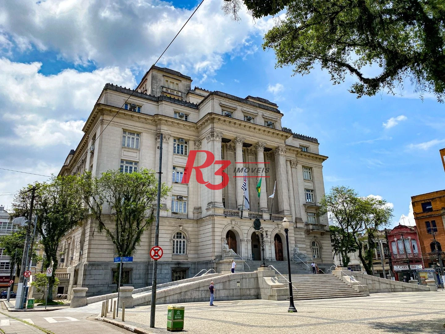 Sala para alugar, 55 m² por R$ 3.000,00/mês - Centro - Santos/SP