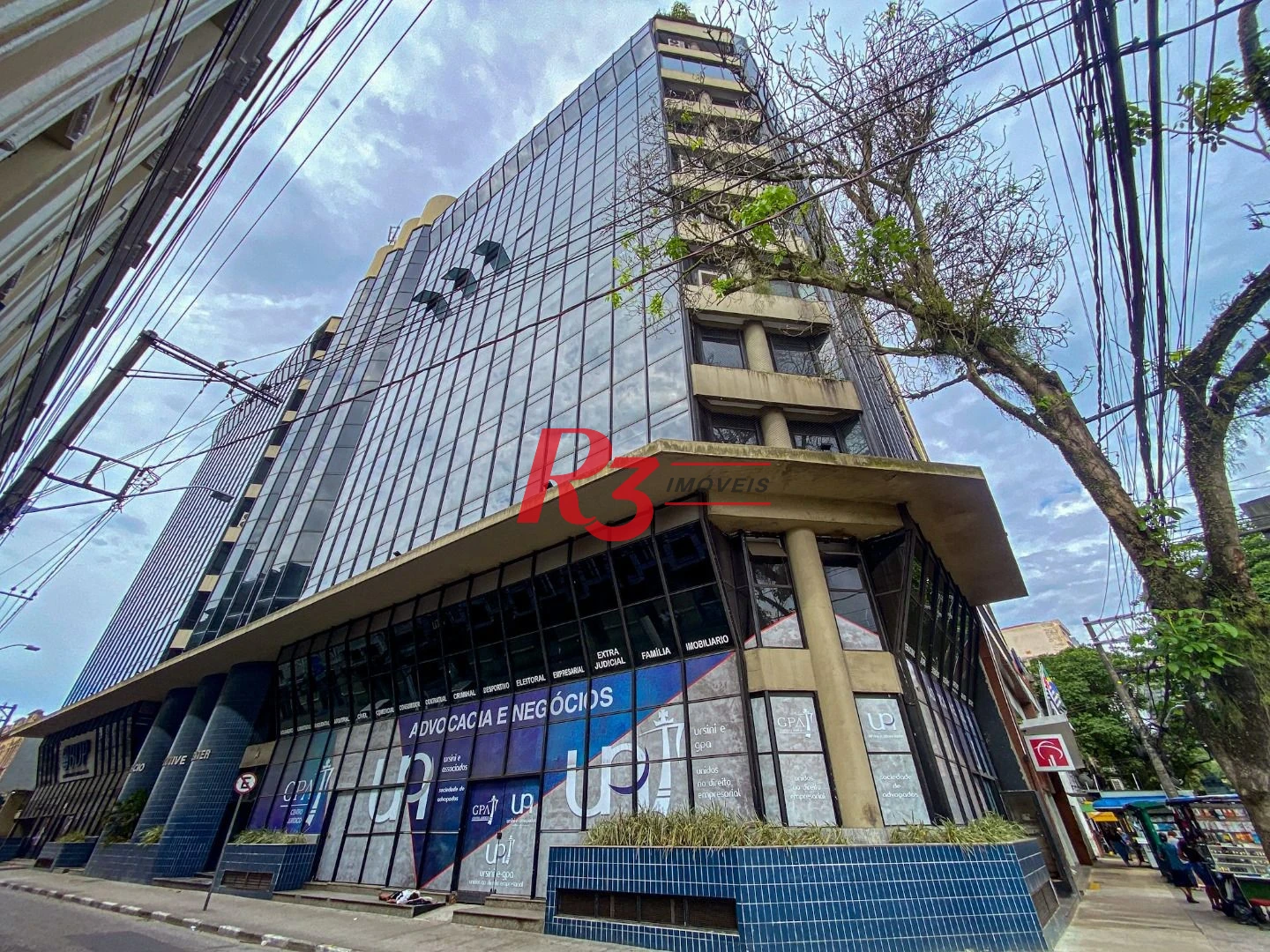 Sala comercial no Centro de Santos