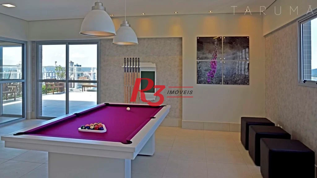 Apartamento com 1 dormitório à venda, 44 m² por R$ 890.000,00 - Boqueirão - Santos/SP