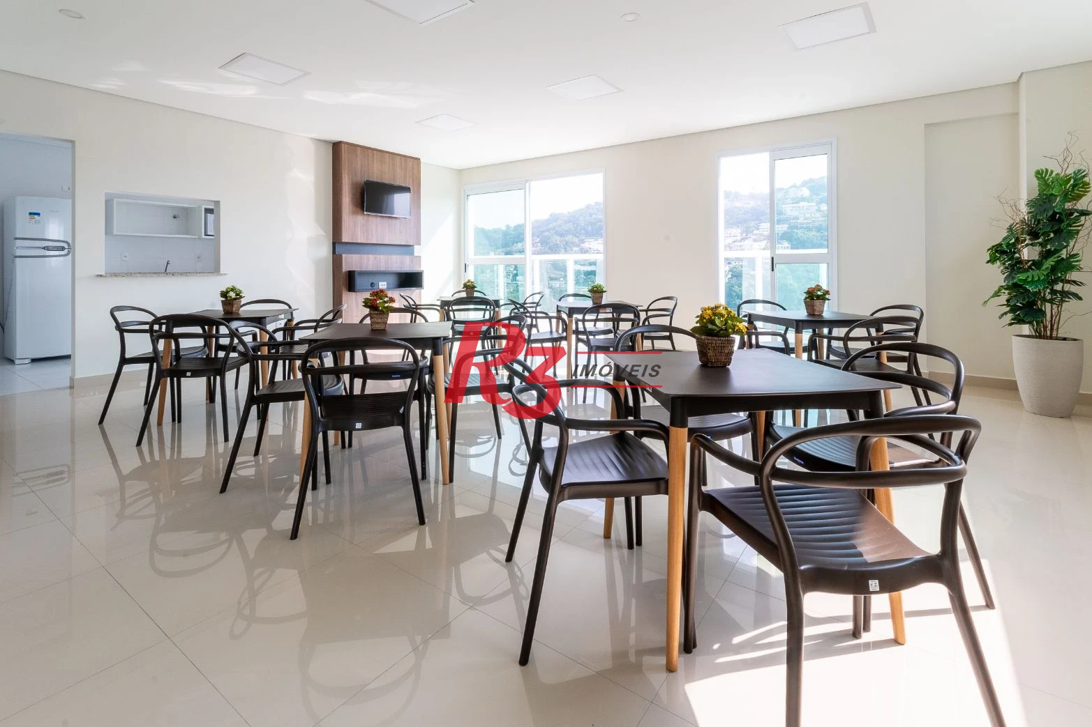 Apartamento com 1 dormitório à venda, 54 m² por R$ 665.000,00 - José Menino - Santos/SP
