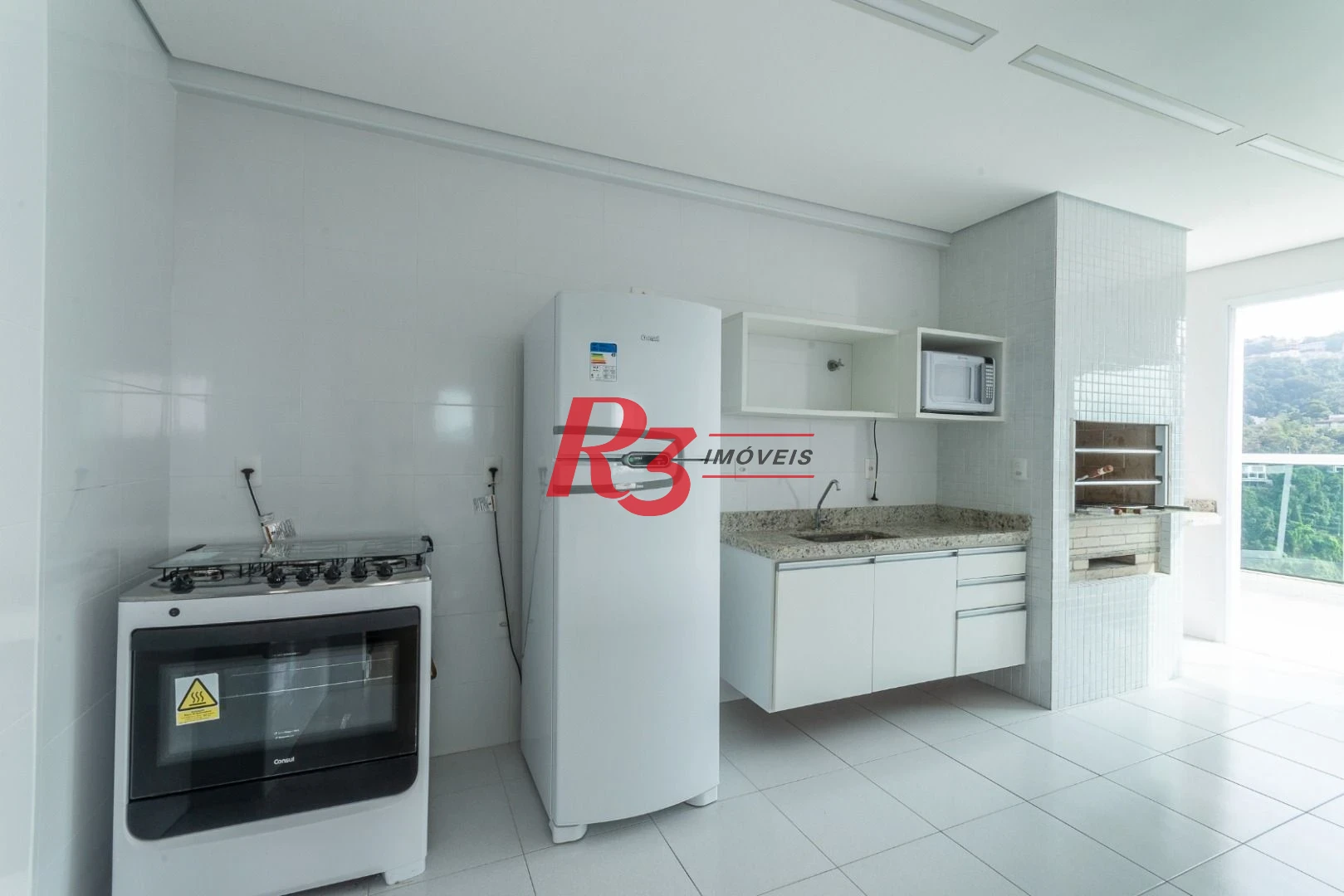 Apartamento com 1 dormitório à venda, 54 m² por R$ 665.000,00 - José Menino - Santos/SP
