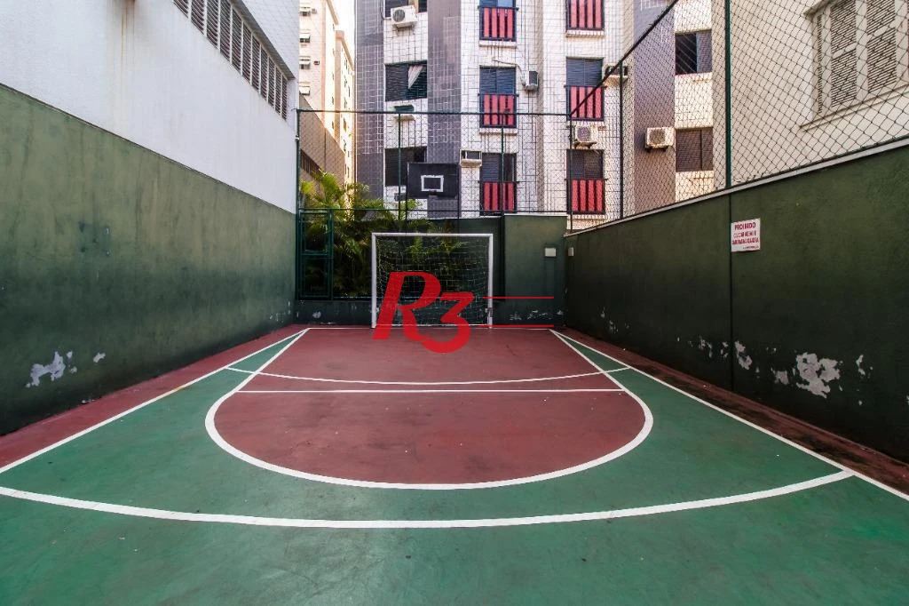 Apartamento Garden com 3 dormitórios à venda, 90 m² por R$ 1.700.000,00 - Campo Grande - Santos/SP