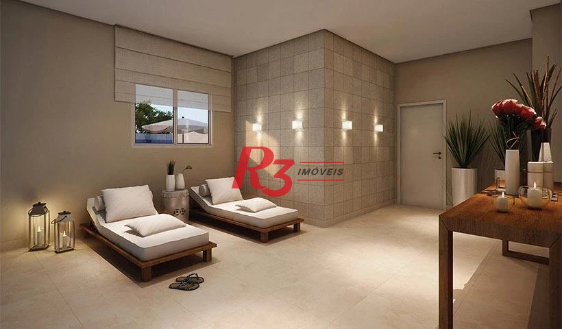 Apartamento Garden com 3 dormitórios à venda, 90 m² por R$ 1.700.000,00 - Campo Grande - Santos/SP