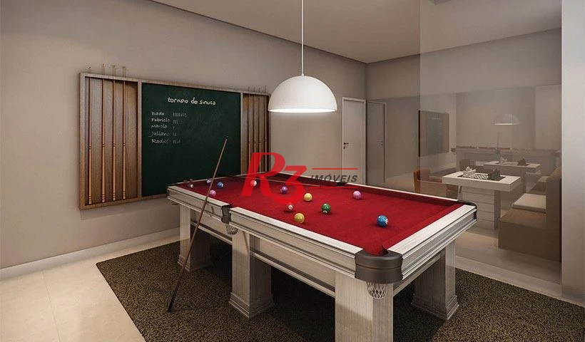 Apartamento Garden com 3 dormitórios à venda, 90 m² por R$ 1.700.000,00 - Campo Grande - Santos/SP