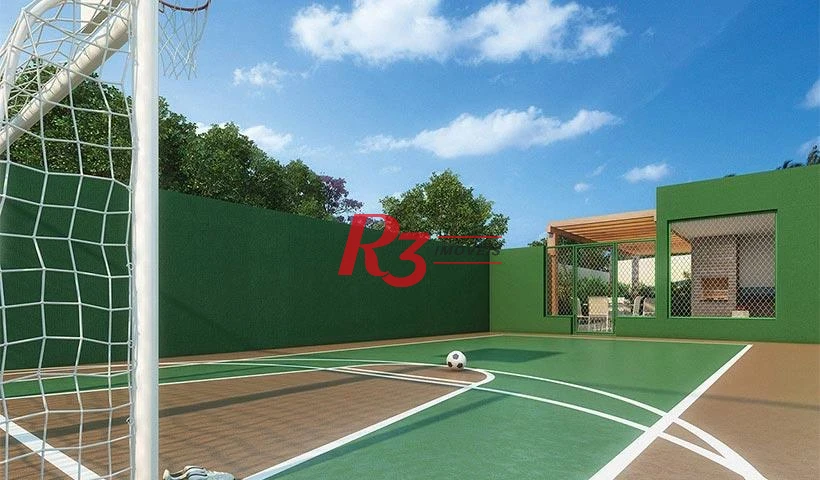 Apartamento Garden com 3 dormitórios à venda, 90 m² por R$ 1.700.000,00 - Campo Grande - Santos/SP