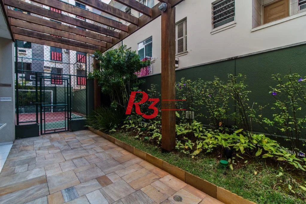 Apartamento Garden com 3 dormitórios à venda, 90 m² por R$ 1.700.000,00 - Campo Grande - Santos/SP