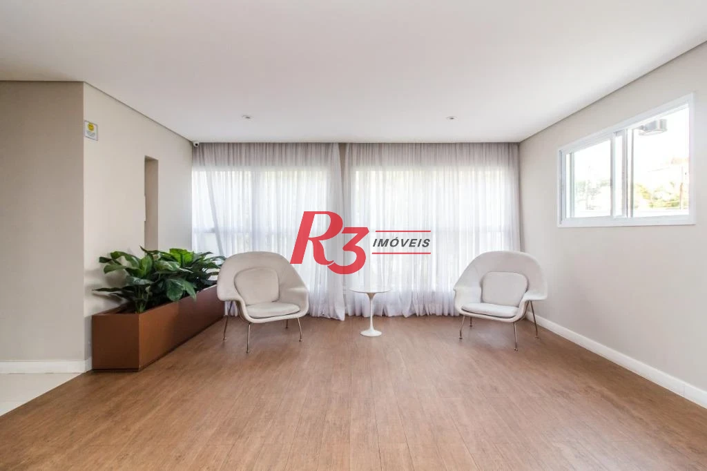 Apartamento Garden com 3 dormitórios à venda, 90 m² por R$ 1.700.000,00 - Campo Grande - Santos/SP