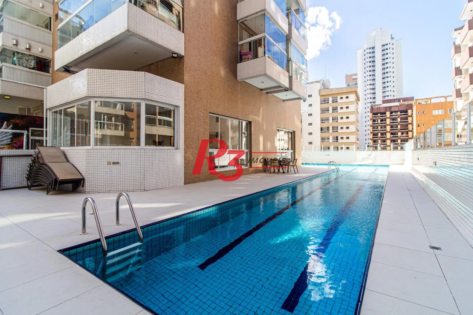 Apartamento com 3 dormitórios à venda, 207 m² por R$ 3.750.000,00 - Gonzaga - Santos/SP