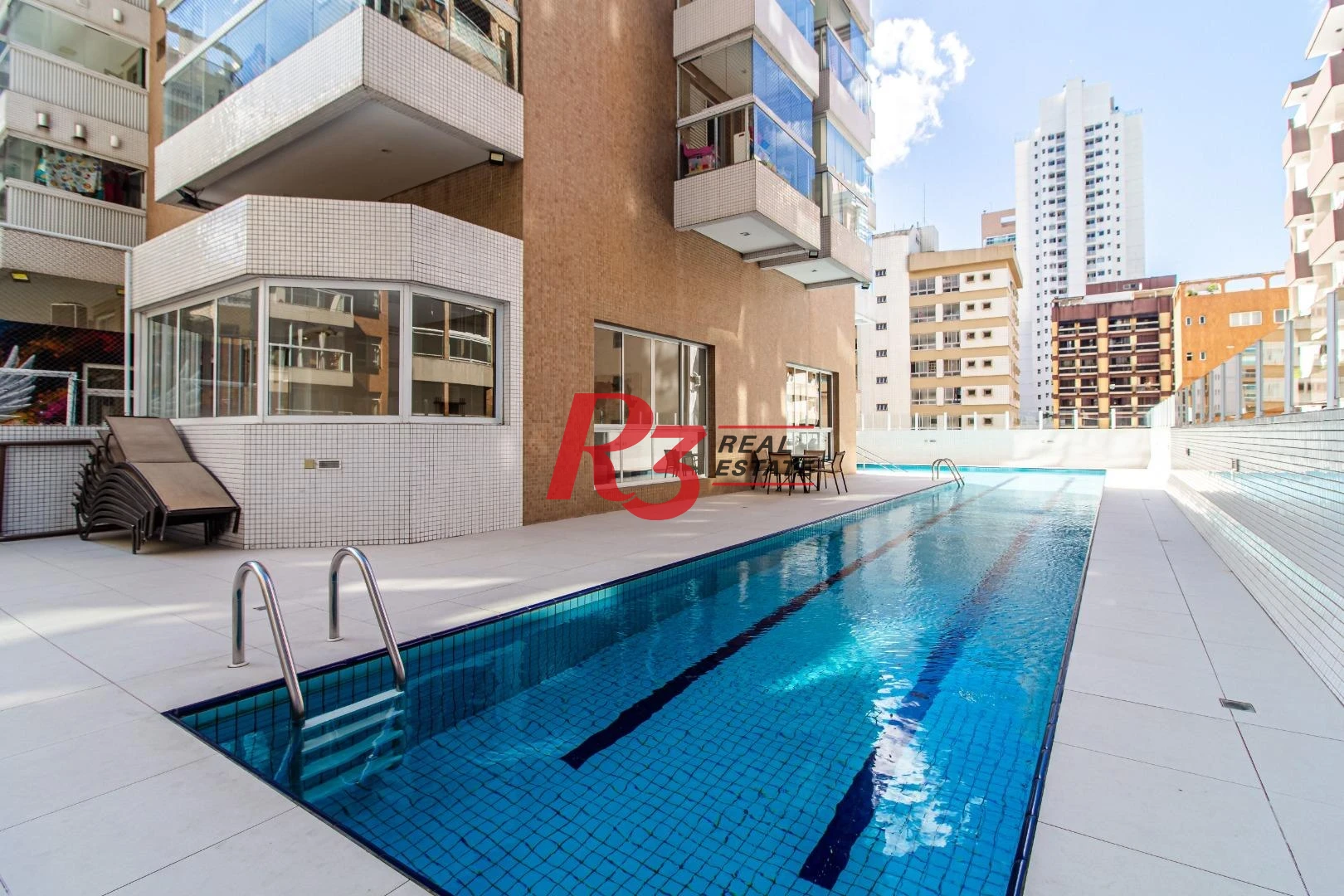 Apartamento com 3 suítes à venda, 207 m² por R$ 3.500.000 - Gonzaga - Santos/SP