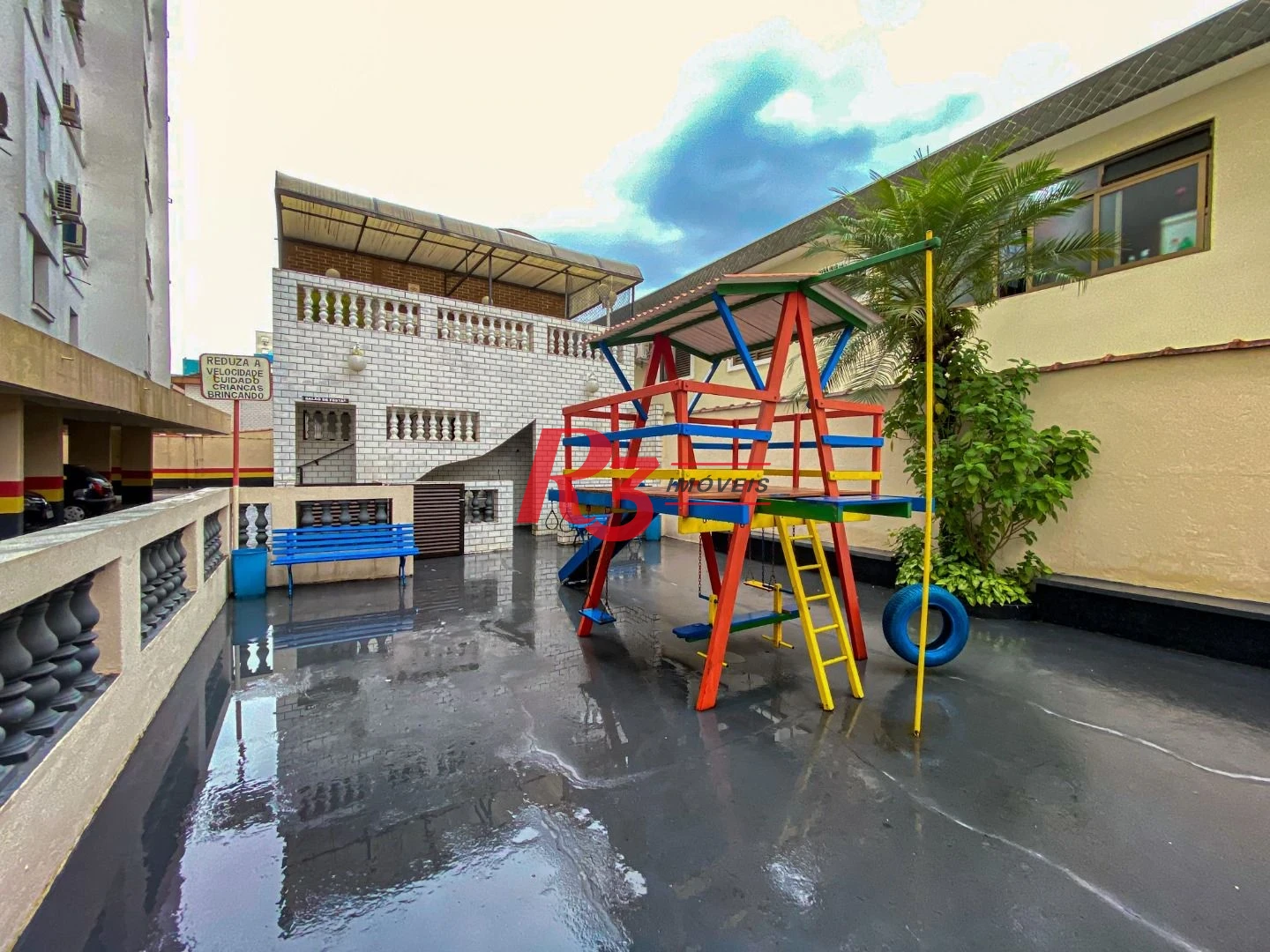 Apartamento com 1 dormitório à venda, 60 m² por R$ 420.000,00 - Marapé - Santos/SP