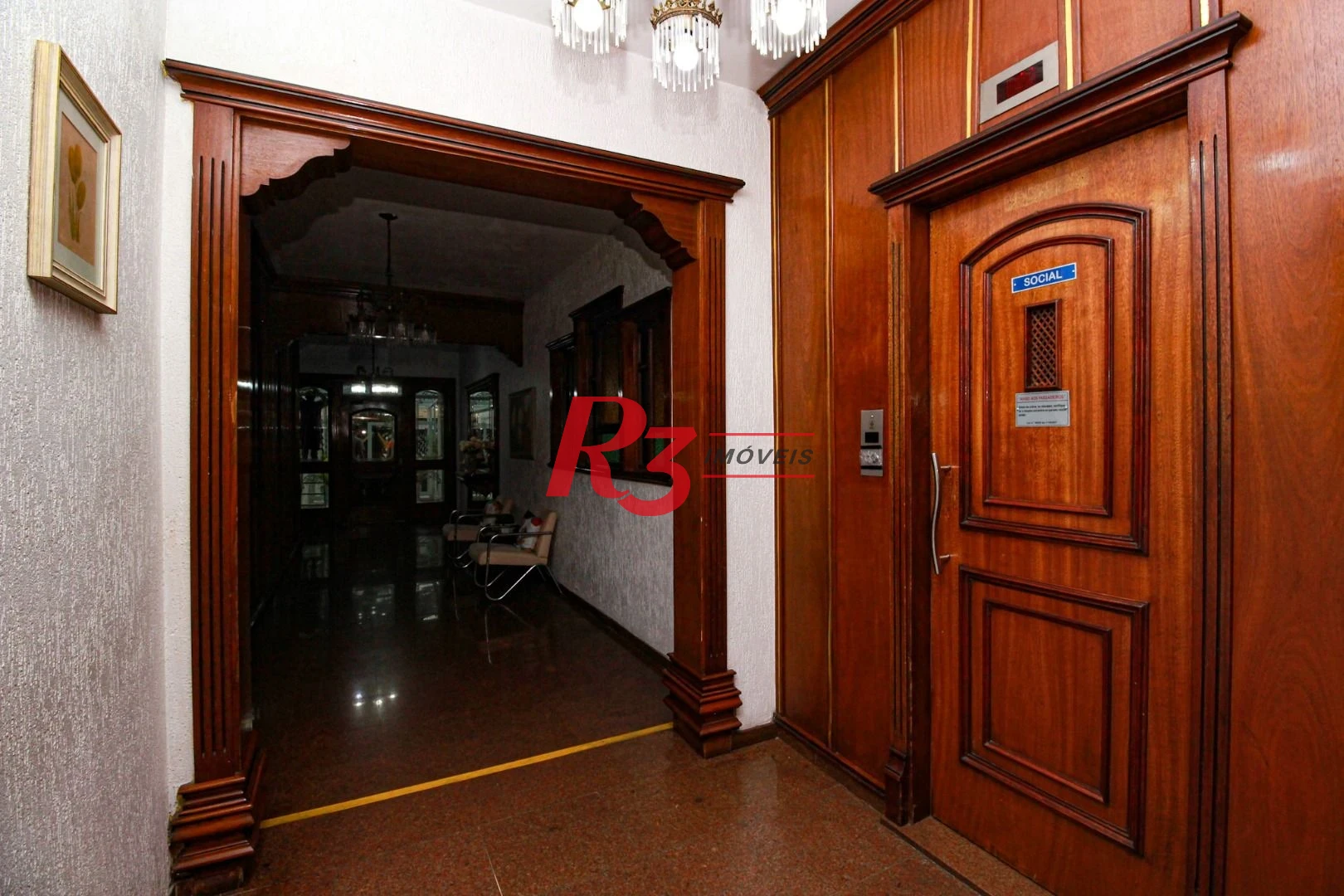 Apartamento com 1 dormitório à venda, 60 m² por R$ 420.000,00 - Marapé - Santos/SP