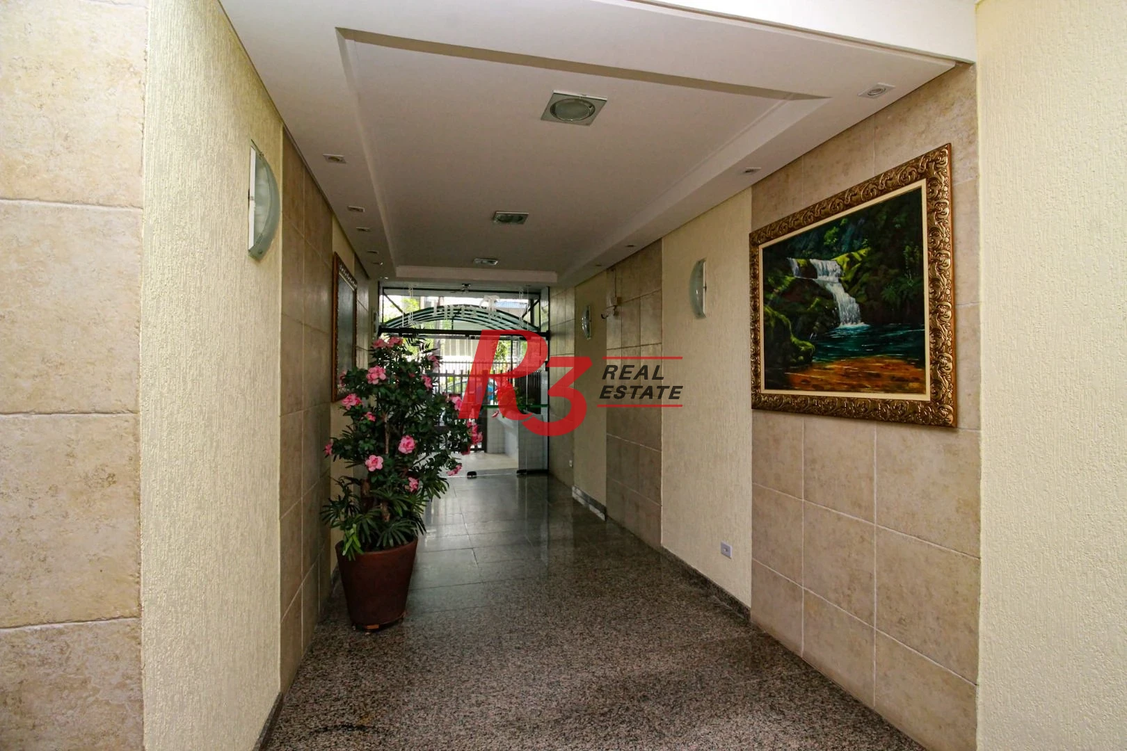 Kitnet com 1 dormitório para alugar, 38 m² por R$ 2.800,00/mês - Aparecida - Santos/SP
