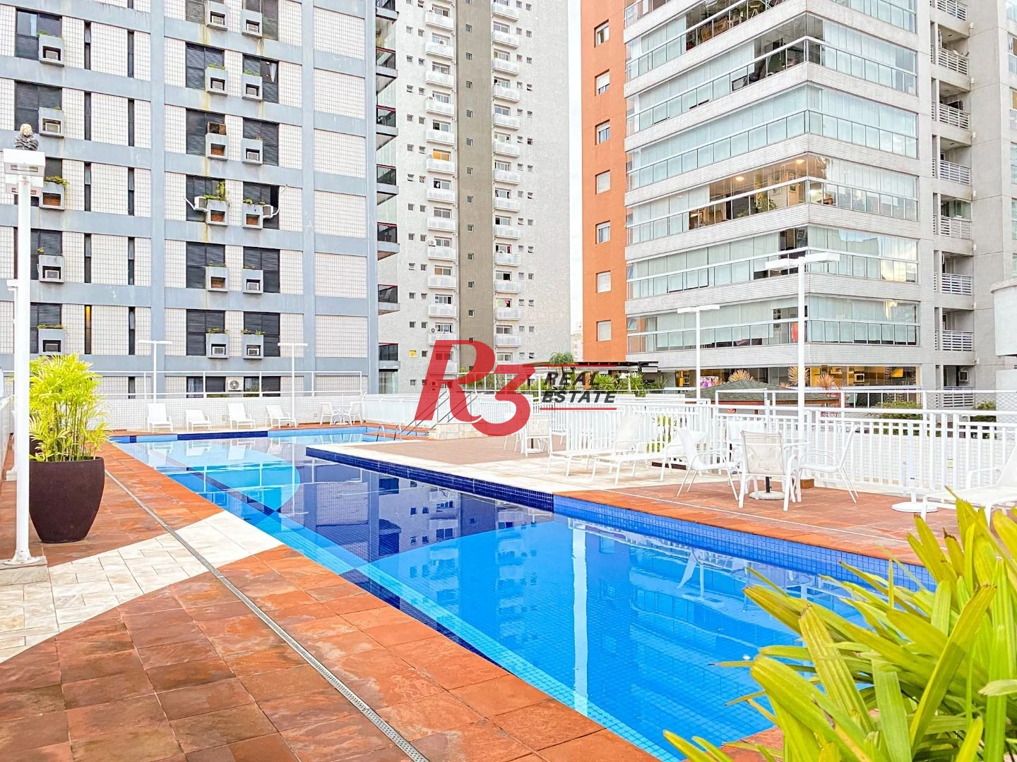 Apartamento com 3 dormitórios para locação, 171 m² - Embaré - Santos/SP