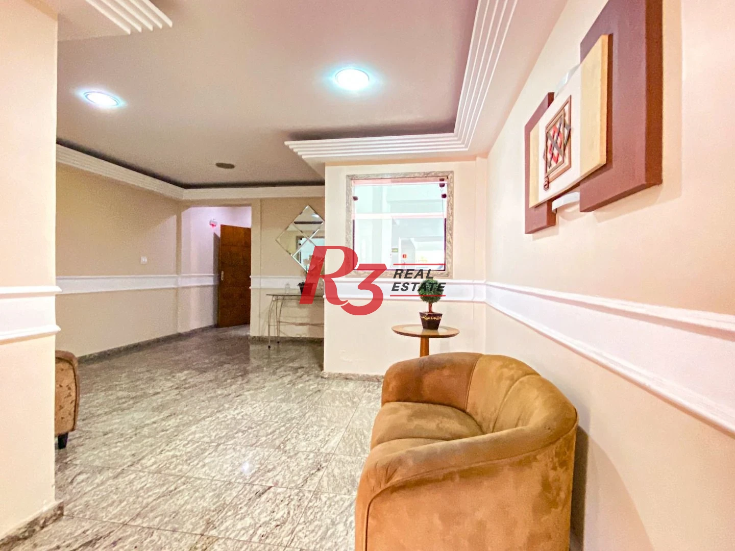 Apartamento à venda, 90 m² por R$ 425.000,00 - Marapé - Santos/SP