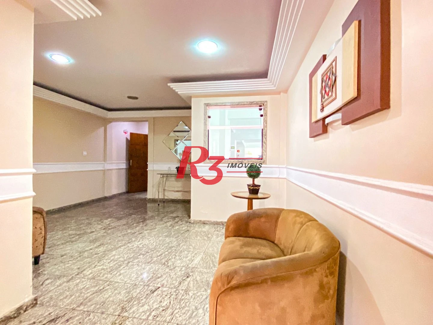 Apartamento à venda, 90 m² por R$ 425.000,00 - Marapé - Santos/SP