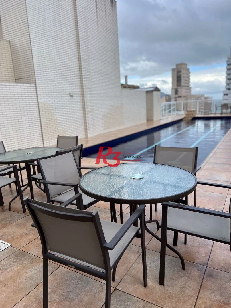 Apartamento com 2 dormitórios à venda, 80 m² por R$ 960.000,00 - Gonzaga - Santos/SP