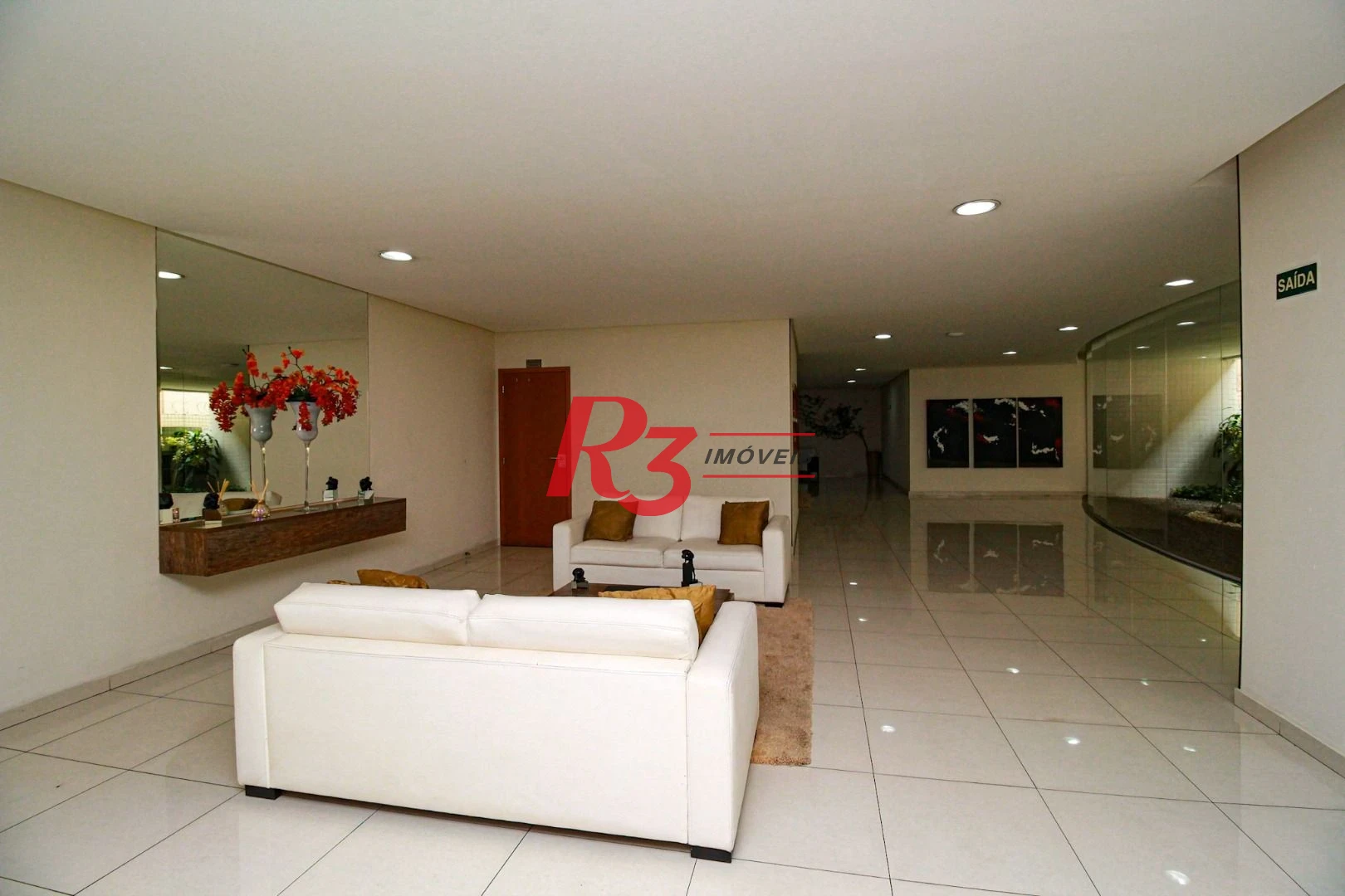 Apartamento com 3 dormitórios para alugar, 119 m² por R$ 11.850,00/mês - Ponta da Praia - Santos/SP