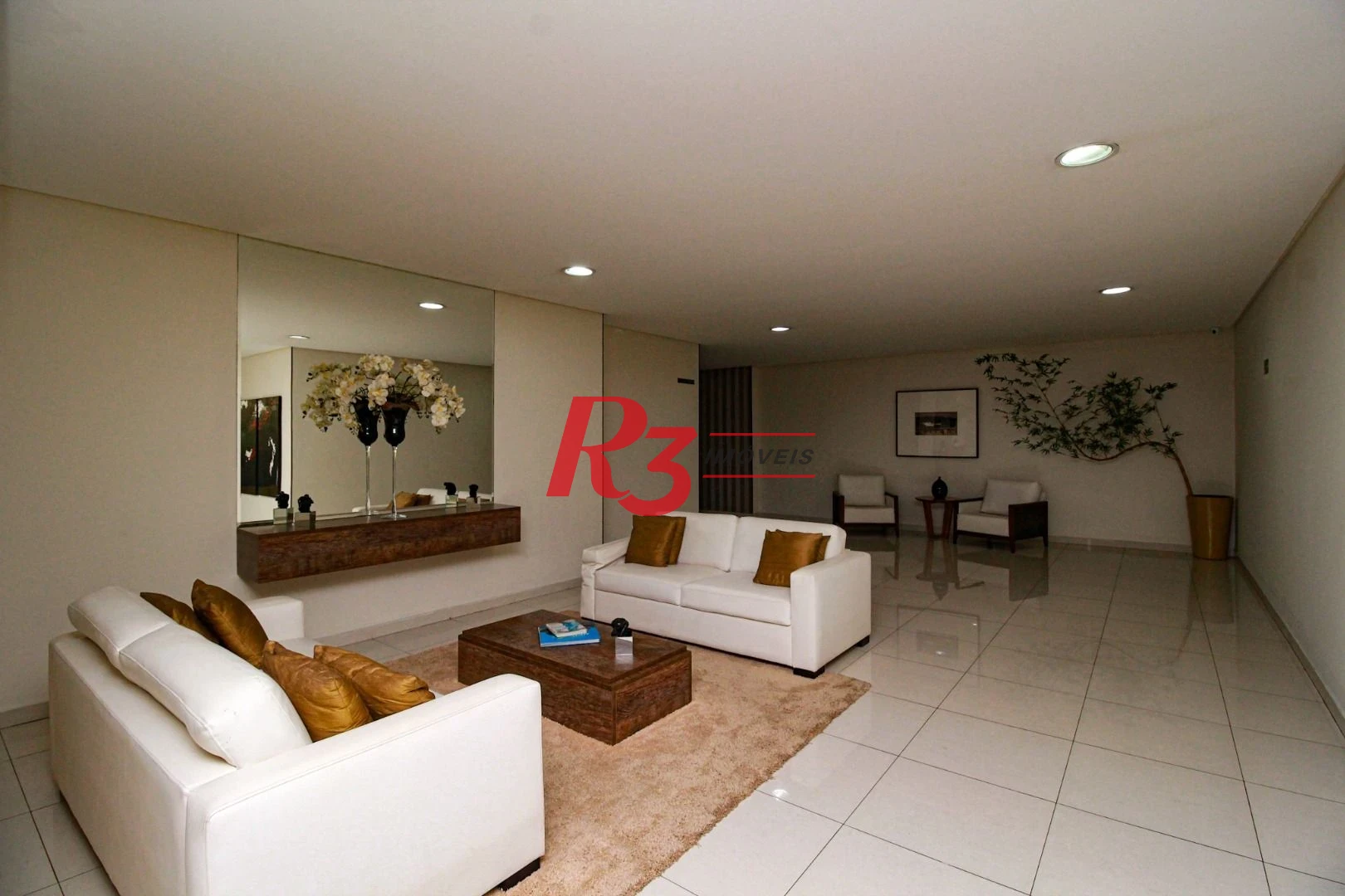 Apartamento com 3 dormitórios para alugar, 119 m² por R$ 11.850,00/mês - Ponta da Praia - Santos/SP