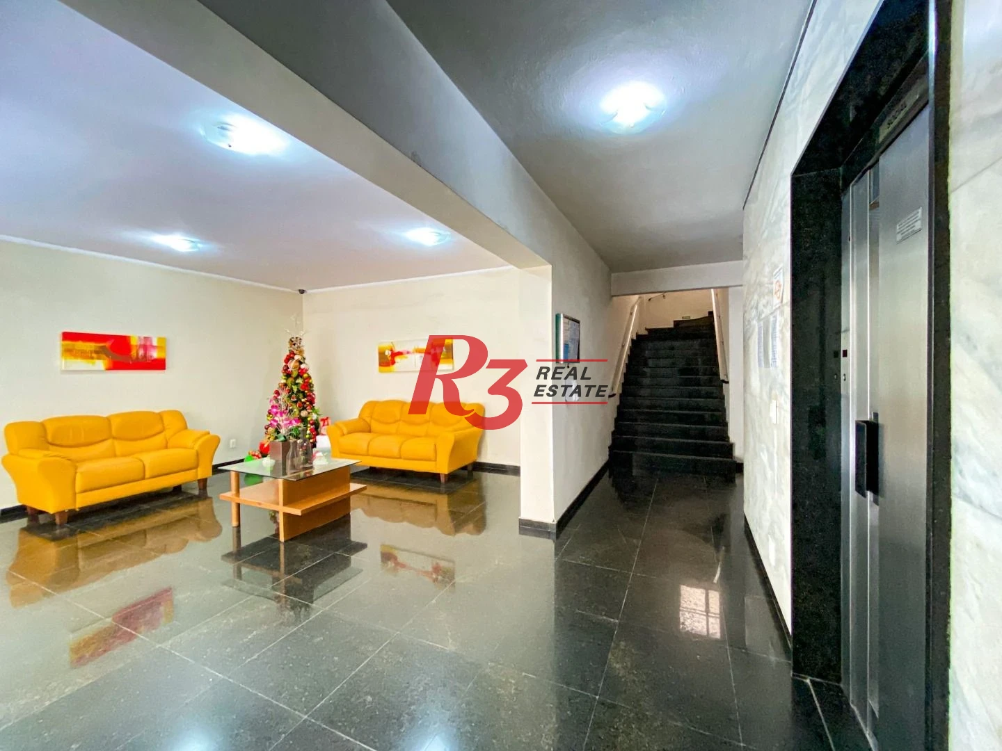 Apartamento com 1 quarto para alugar, 65 m² por R$ 3.870/mês - Boqueirão - Santos/SP