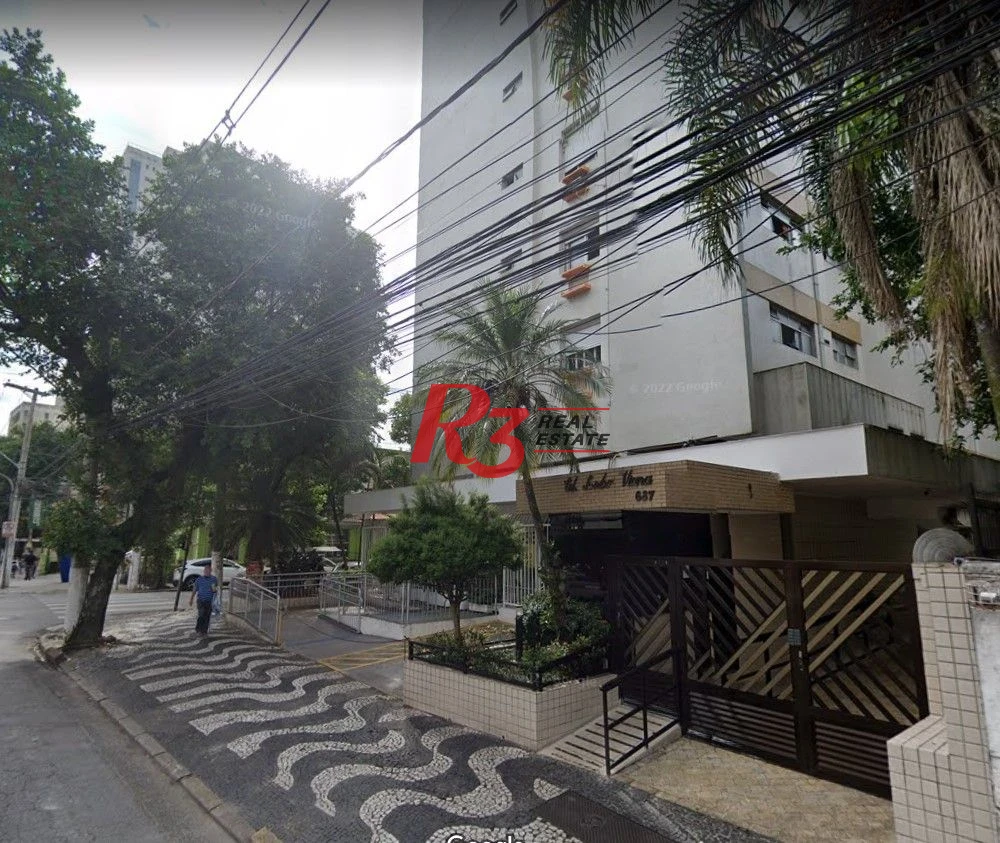 Apartamento com 2 dormitórios à venda, 110 m² por R$ 390.000,00 - Boqueirão - Santos/SP