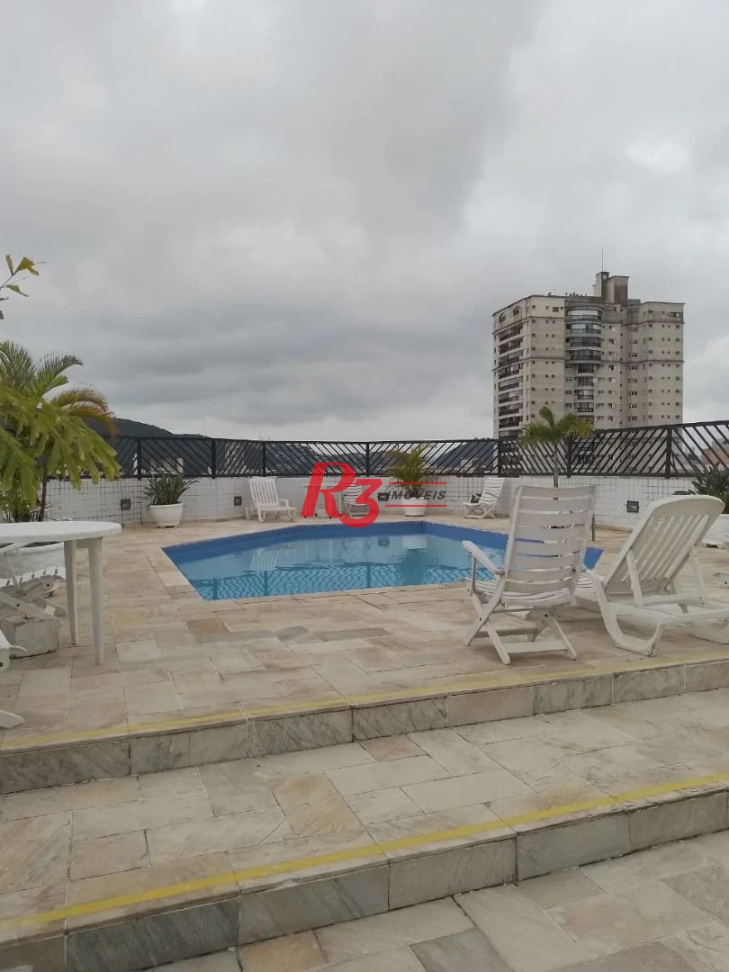 Apartamento para alugar, 48 m² por R$ 3.750,02/mês - José Menino - Santos/SP