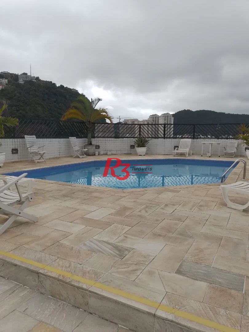 Apartamento para alugar, 48 m² por R$ 3.750,02/mês - José Menino - Santos/SP