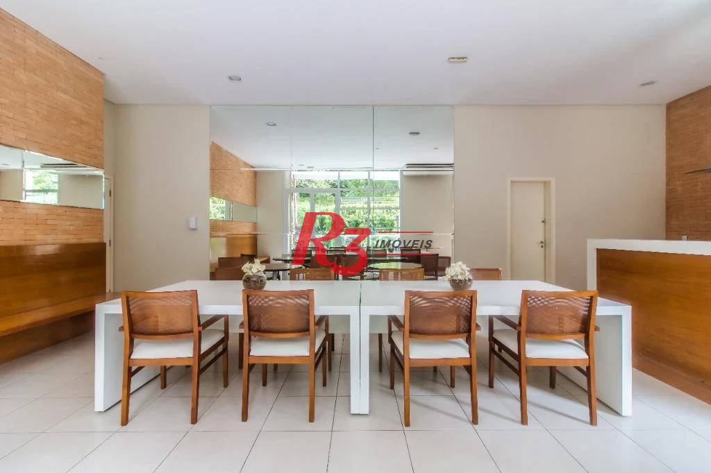Apartamento com 2 dormitórios para alugar, 77 m² por R$ 7.283,00/mês - José Menino - Santos/SP