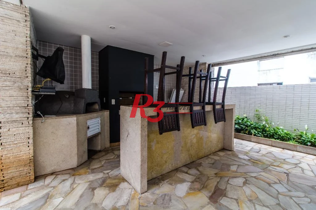 Apartamento com 2 dormitórios para alugar, 77 m² por R$ 7.283,00/mês - José Menino - Santos/SP