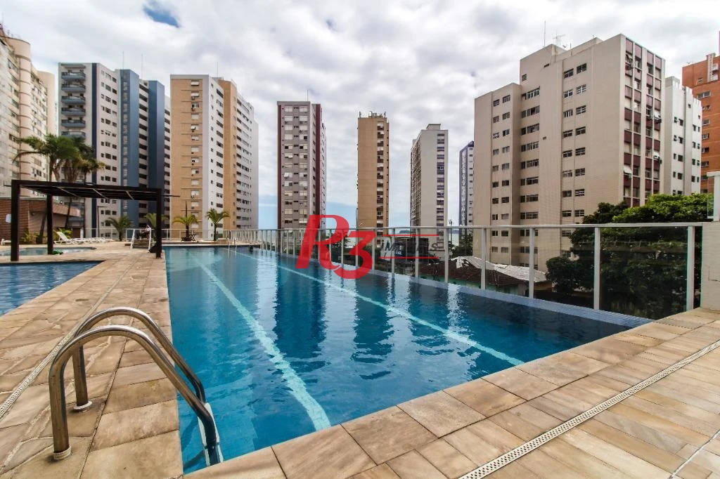 Apartamento com 2 dormitórios para alugar, 77 m² por R$ 7.283,00/mês - José Menino - Santos/SP