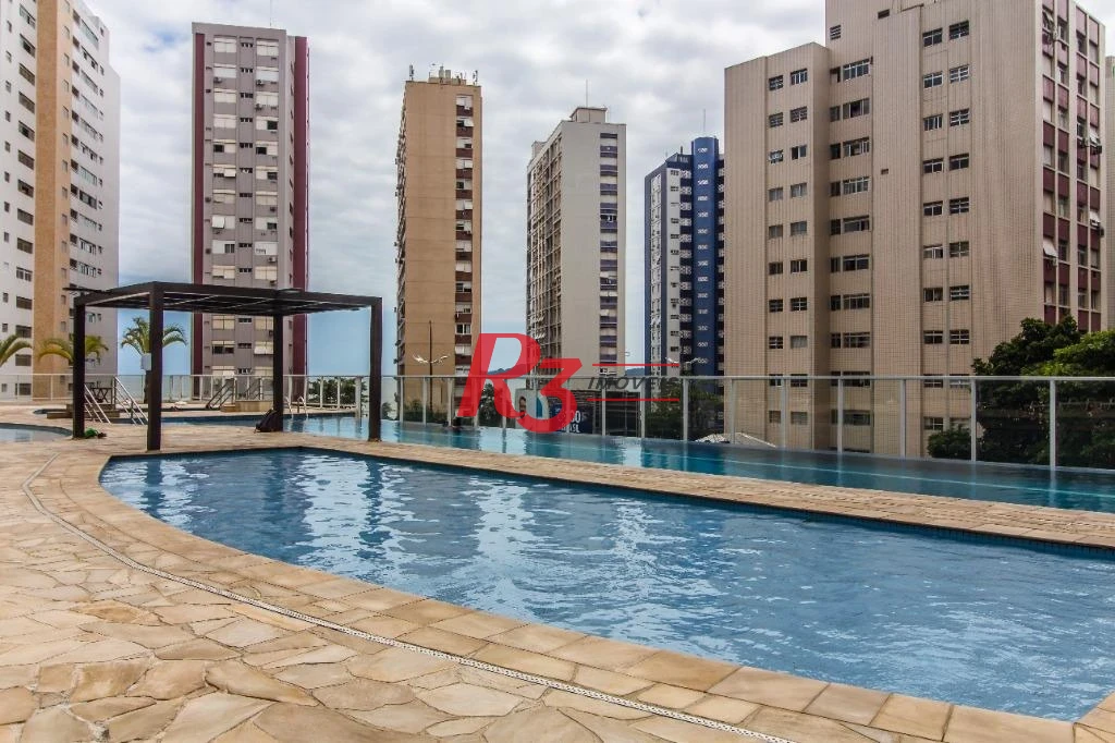Apartamento com 2 dormitórios para alugar, 77 m² por R$ 7.283,00/mês - José Menino - Santos/SP