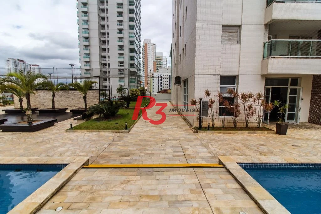 Apartamento com 2 dormitórios para alugar, 77 m² por R$ 7.283,00/mês - José Menino - Santos/SP