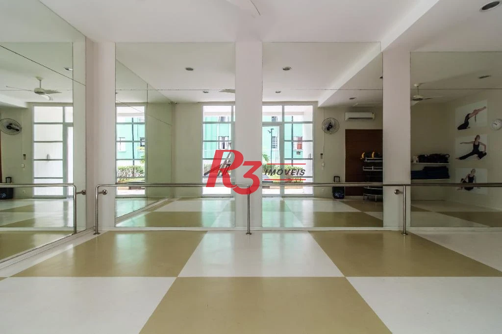 Apartamento com 2 dormitórios para alugar, 77 m² por R$ 7.283,00/mês - José Menino - Santos/SP